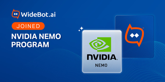 WideBot تعزز قدرات الذكاء الاصطناعي باللغة العربية باستخدام NVIDIA NeMo